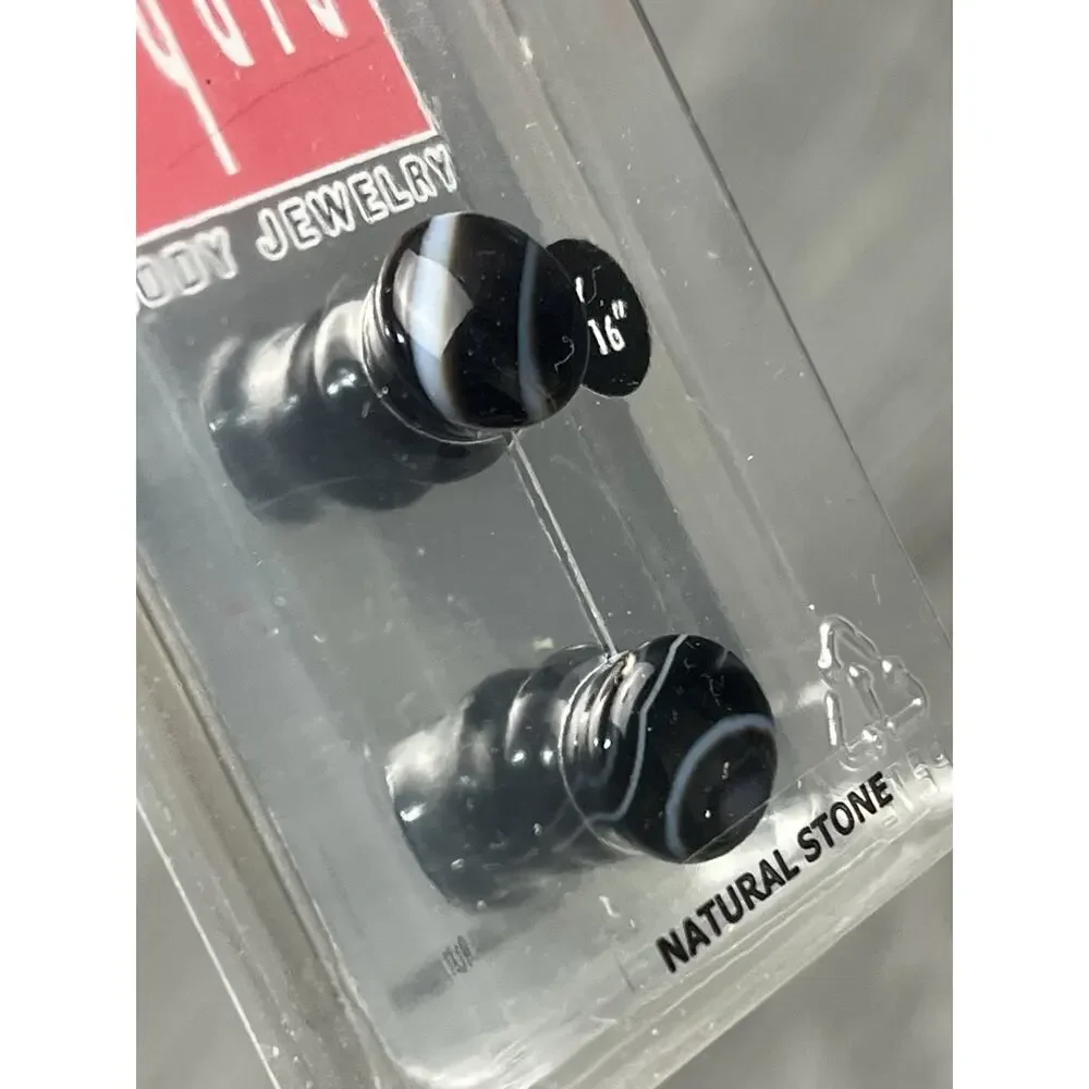 Liquid Natural Stone Plug Gauges 7/16